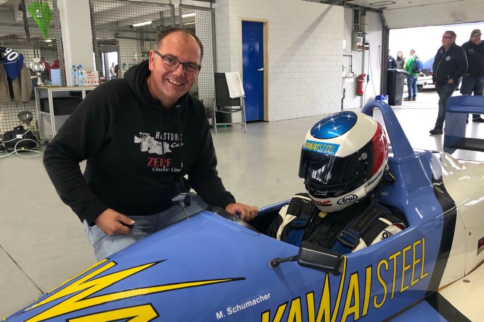 Thorsten als Team Support f&uuml;r das KawaiSteel Team