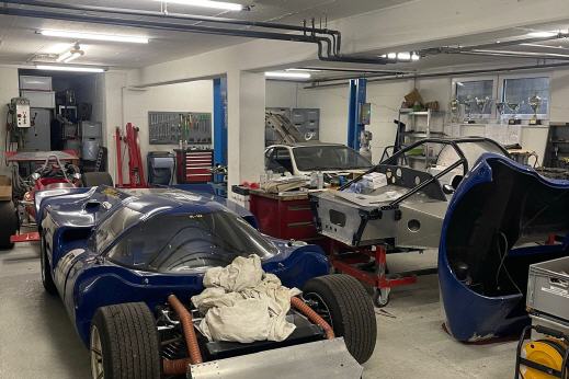 Aufbau von Rennfahrzeuge